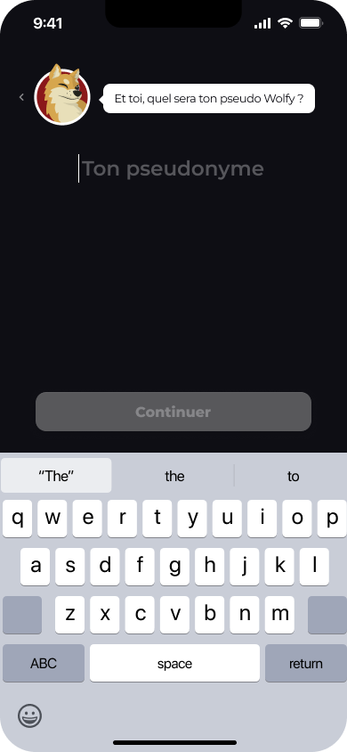 Wolfy onboarding part 2